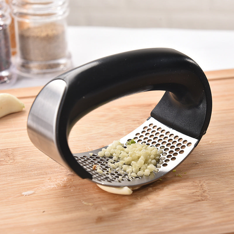 EKWAN Studio Stainless Steel Garlic Press Rocker – Heavy-Duty Garlic Crusher & Mincer