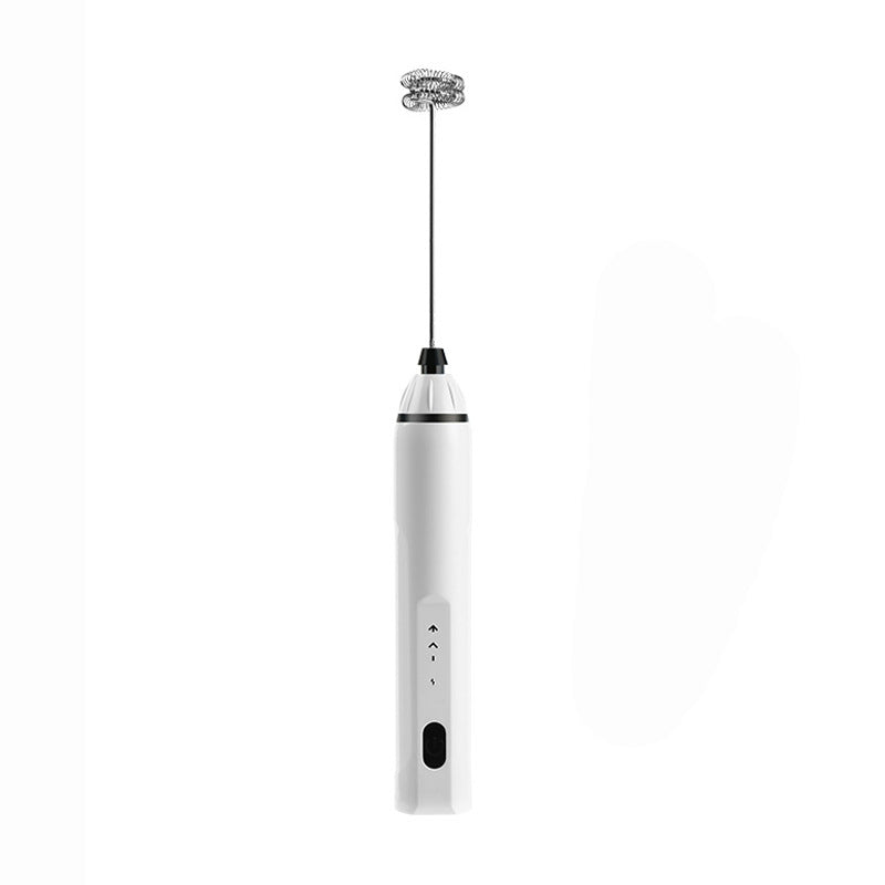 EKWAN Studio Rechargeable Electric Milk Frother – USB-C Coffee Frother with Dual Whisks